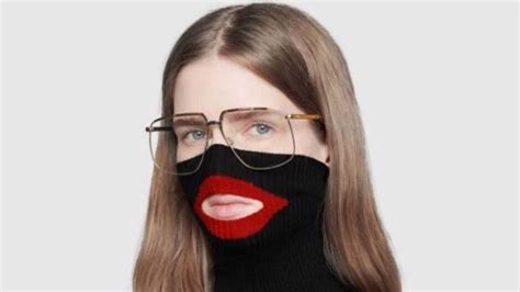 gucci mask controversy pictures|is Gucci black.